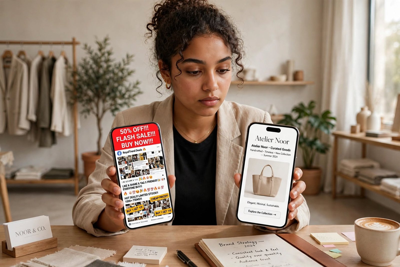 Facebook Page Mistakes - Cheap vs Premium Visuals