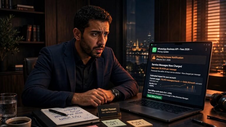WhatsApp Business API fees Egypt